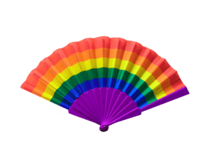 Regenboog waaier festival