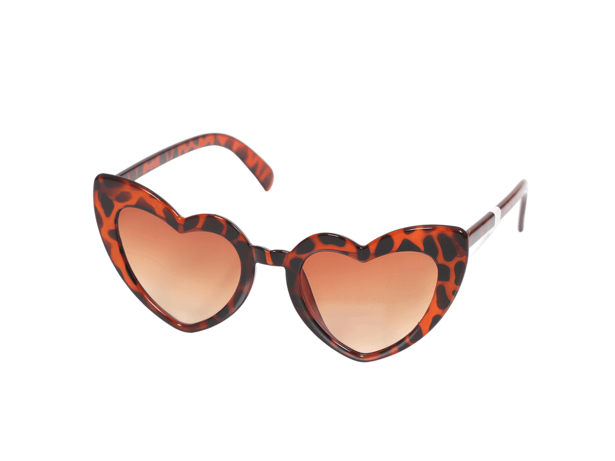 Festival zonnebril hartje panter