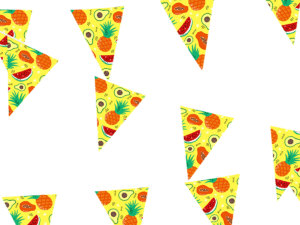 vlaggenlijn tropical